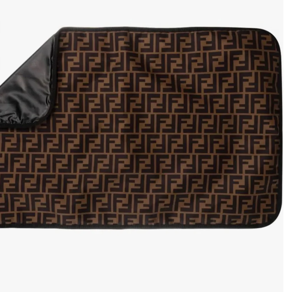 Multipurpose Fendi Black and Brown Monogram Baby/toddler bag. Diaper bag